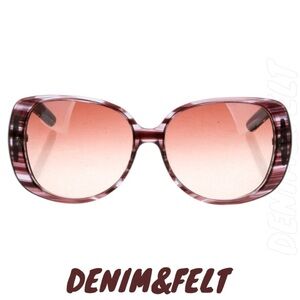 Gucci Women's Vintage Diamante Print Sunglasses 2932/S RDRPB 60MM 125MM 💜🕶️😎